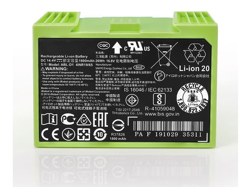Acheter batterie irobot ABL-D1, Nouvelle Batterie irobot ABL-D1